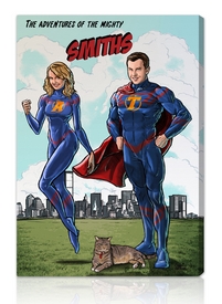 Super Couple Custom Superhero-Superhero - Series II